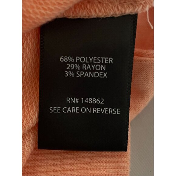 Torrid Women's Peach Racerback Tank Top Size 0 Polyester Rayon Blend - Picture 10 of 13